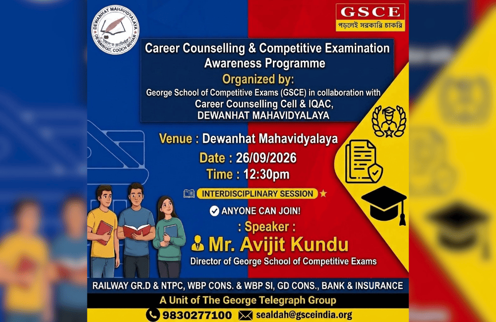 Career Counselling & Competitive Examination Orientation Programme 2026